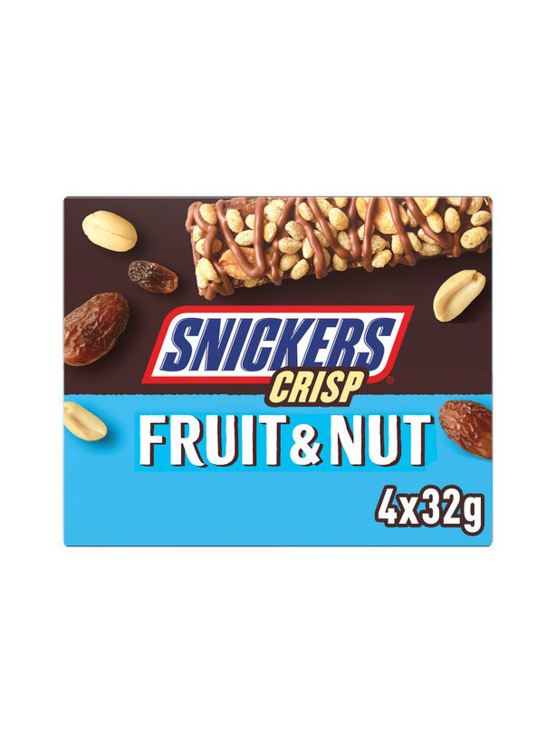 Батончик "Snickers" Crisp Fruit&Nut 128 гр.