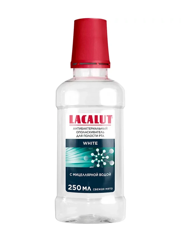 Ополаскиватель для полости рта "Lacalut" White 250 мл.