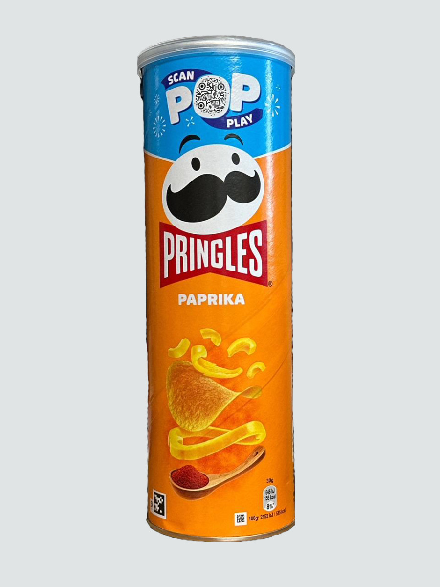 Чипсы Pringles Paprika Паприка 165 г