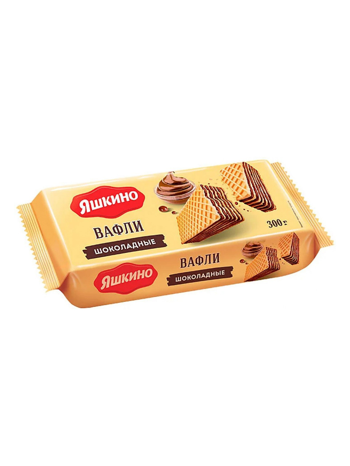 Вафли "Яшкино" Шоколадные, 300 гр