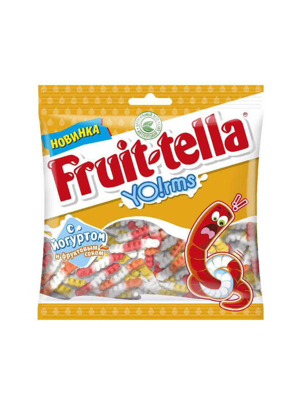Жевательный мармелад "Fruit-tella" Йогуртовые Червячки, 138гр