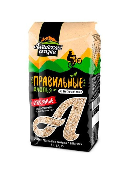 Овсянные хлопья "Алтайская сказка", 400 гр