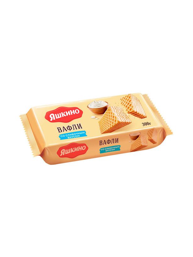 Вафли "Яшкино" Сливочные, 300 гр
