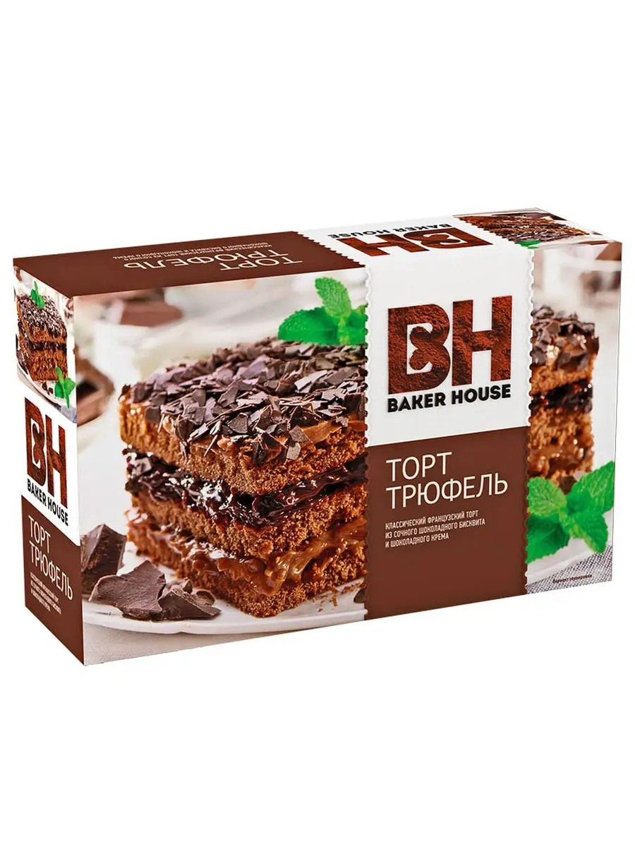 Торт "Baker House" Трюфельный, 350 гр
