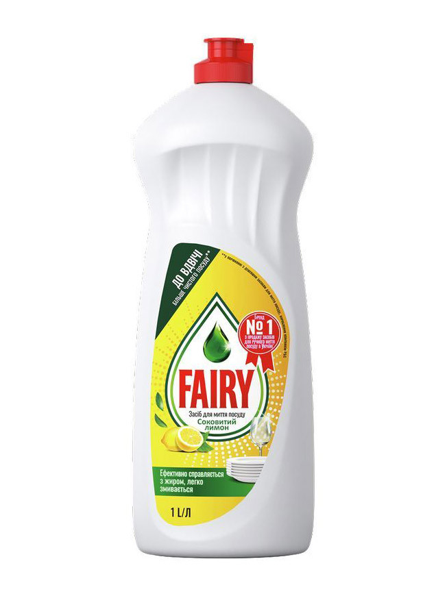 Средство для мытья посуды Fairy лимон 1л