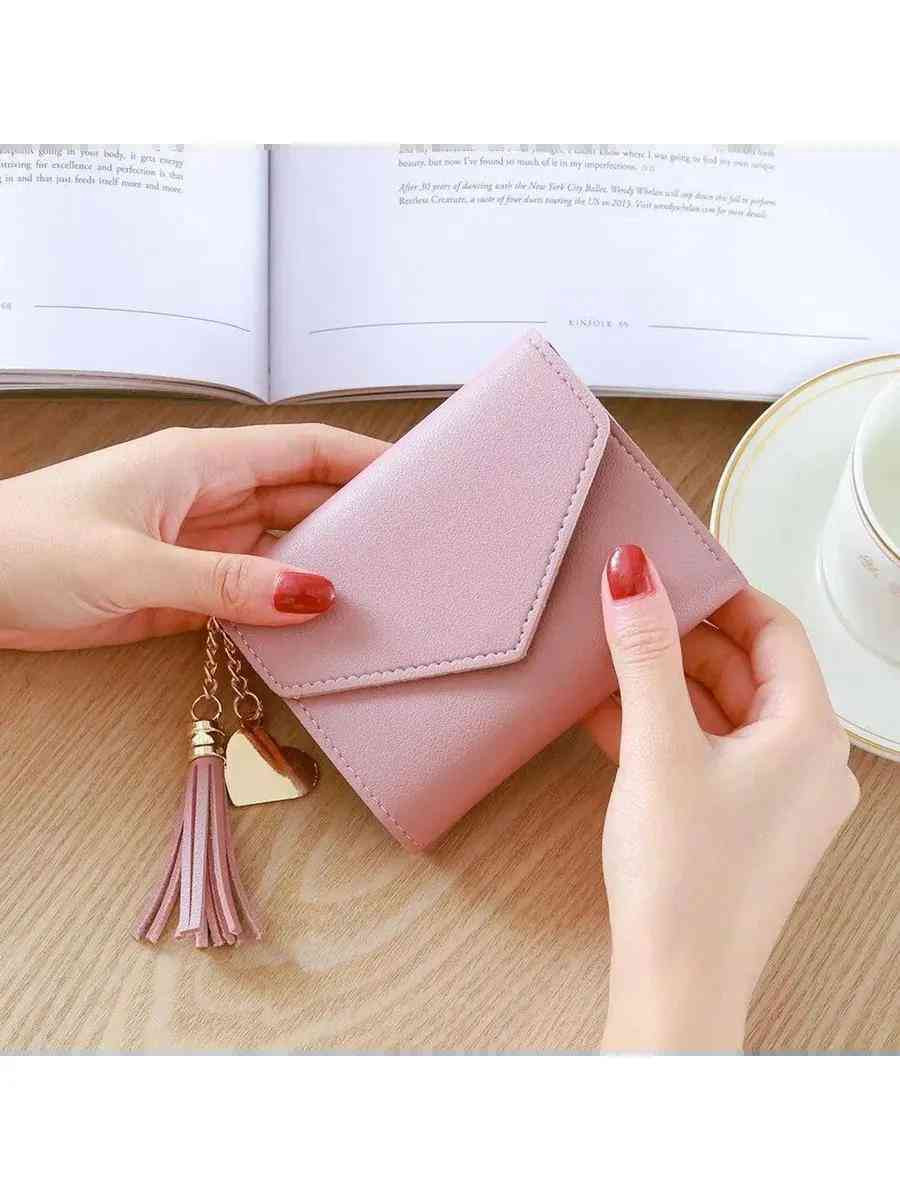 Женский кошелёк с золотым акцентом EN Shop