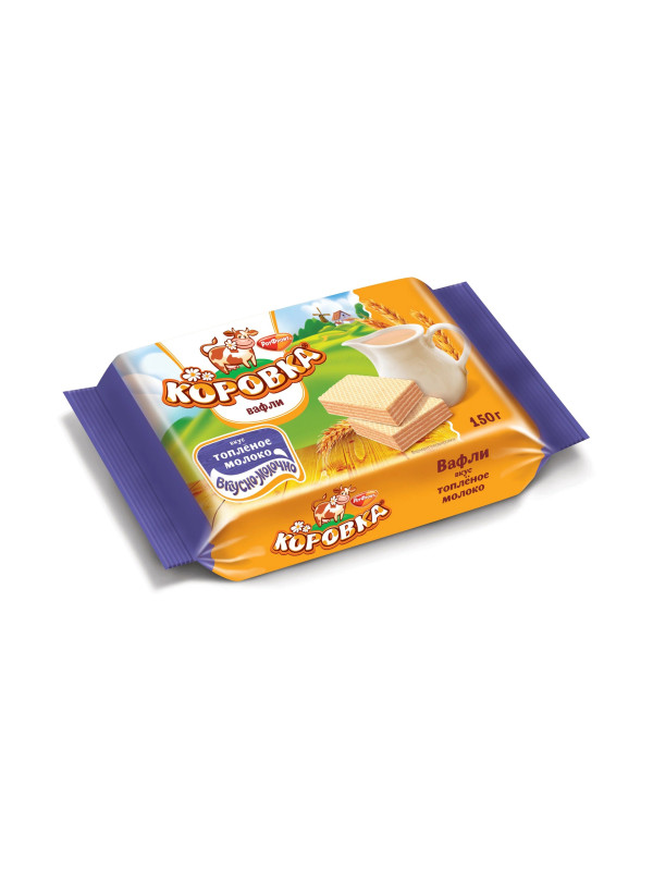 Вафли "Коровка" с Топленным молоком (150 гр)