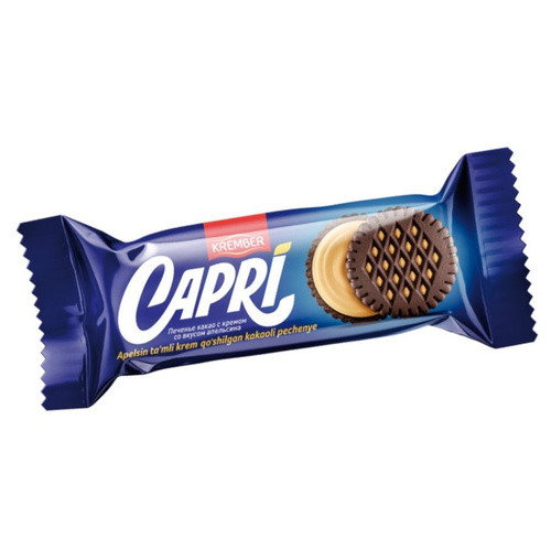 Печенье "Krember" Capri апельсин 80 гр