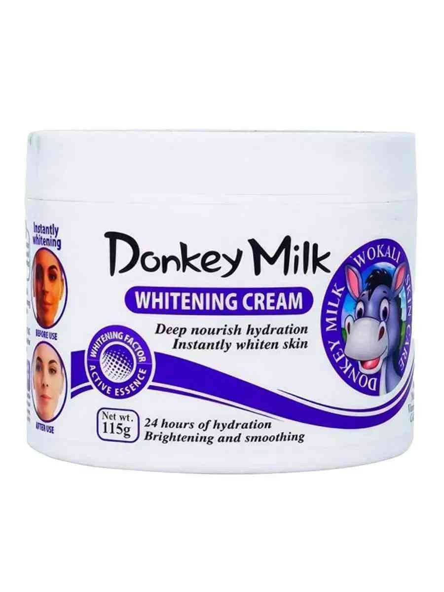 Отбеливающий крем для лица с молоком ослицы Donkey Milk Whitening Cream