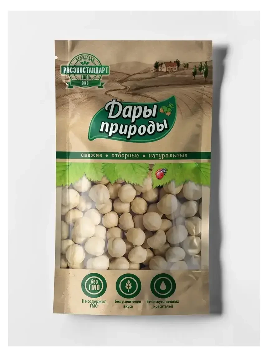 Фундук "Дары природы" жареный 70 гр.