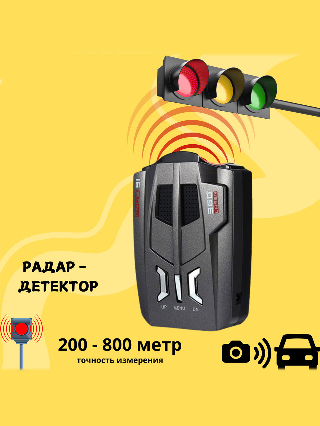 Радар детектор для автомобиля
