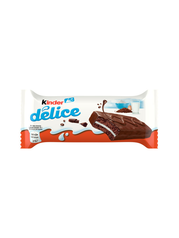 Пирожное бисквит "Kinder - Delice", 42 гр.