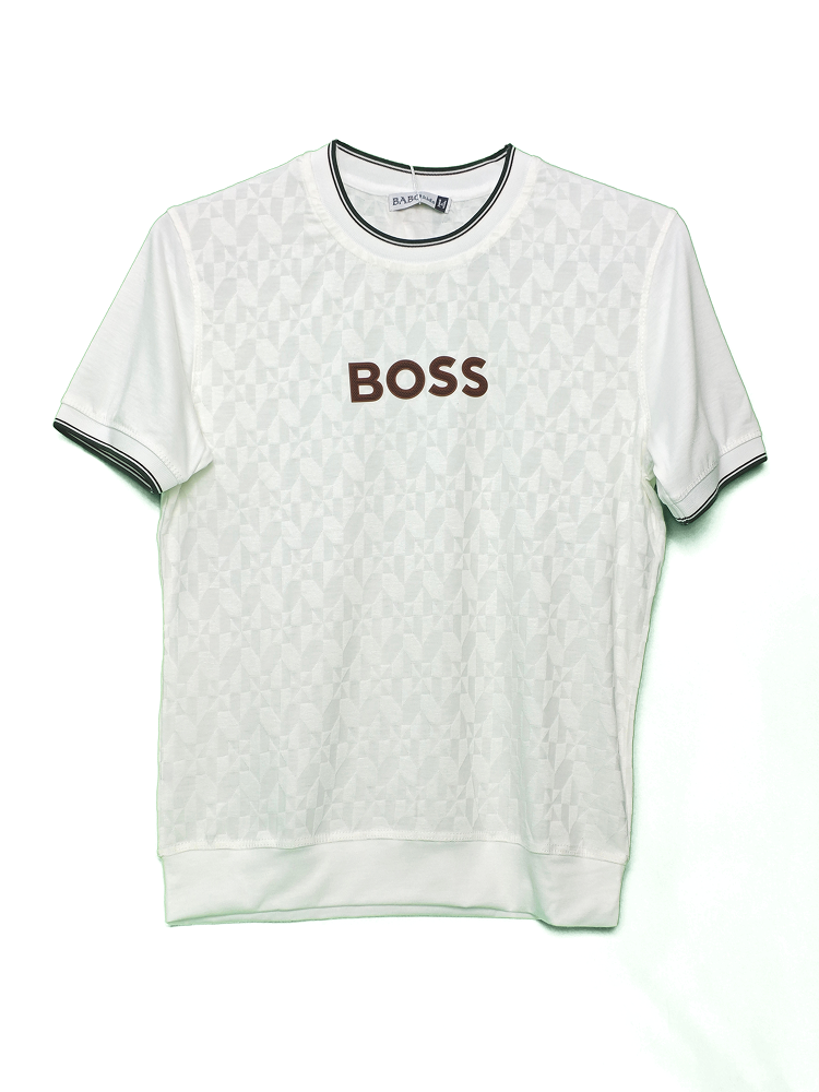 Детская футболка BOSS, белая