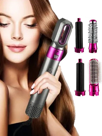 Профессиональный фен для волос 5 в 1 Hot Air Styler