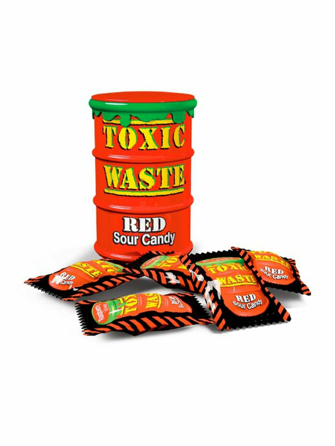 Кислые леденцы "Toxic Waste- Red", 42 гр