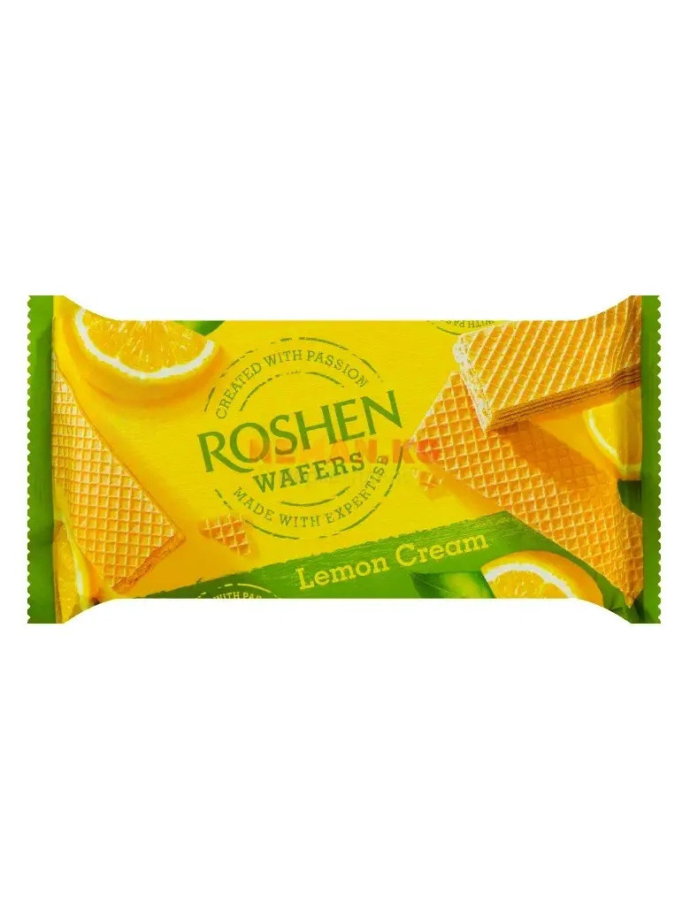 Вафли "Roshen" lemon Cream, 216 гр