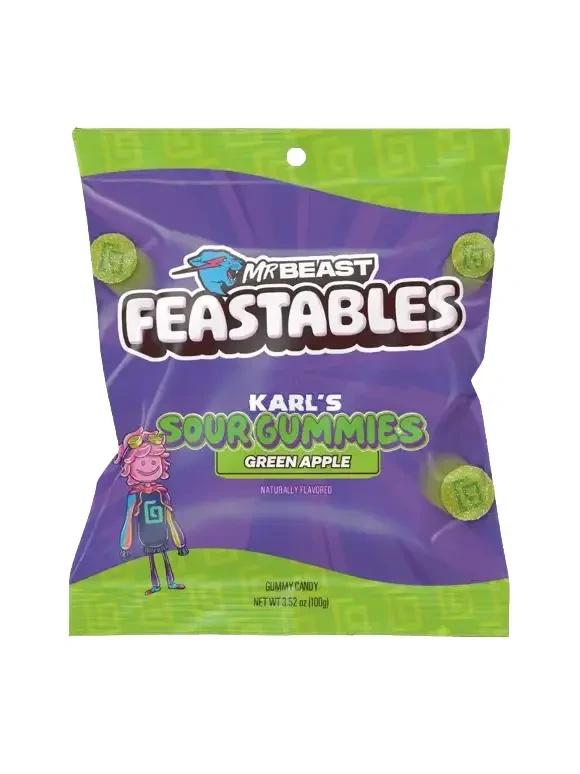 Мармелад "Mr. Beast" sour green apple 100 гр.