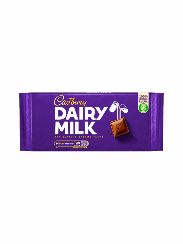 Молочный шоколад "Cadbury Dairy Milk", 180 гр