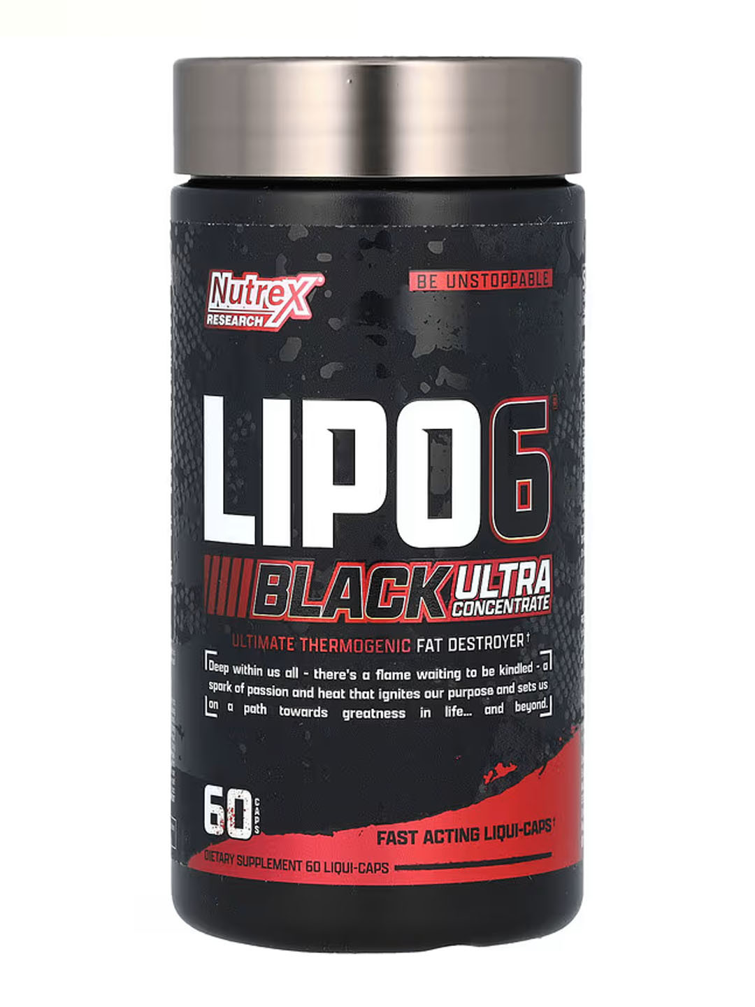 Жиросжигатель LIPO 6 Black Ultra concentrate, 60 капсул