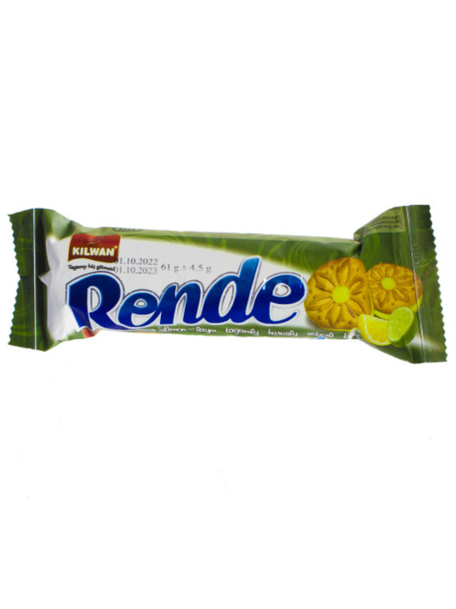 Печенье "Rende" с начинкой лимон 61 гр.