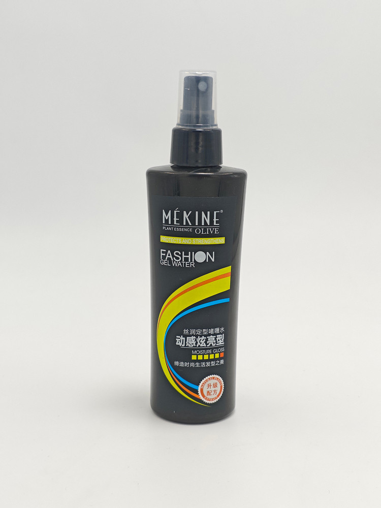 Увлажняющий гель-спрей для волос MÉKINE Fashion Gel с экстрактом оливы, 200 мл