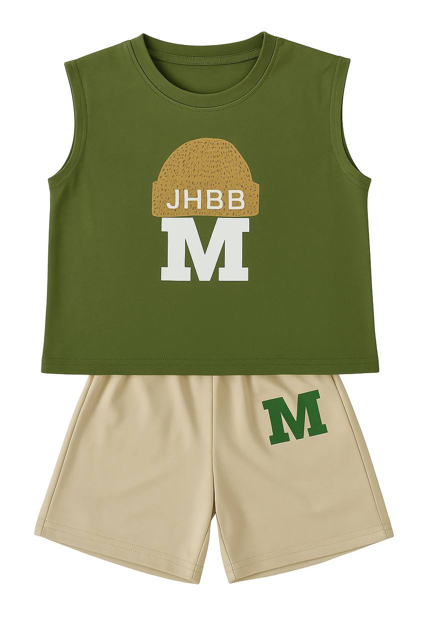 Детский летний комплект для мальчика "JHBB M" майка и шорты