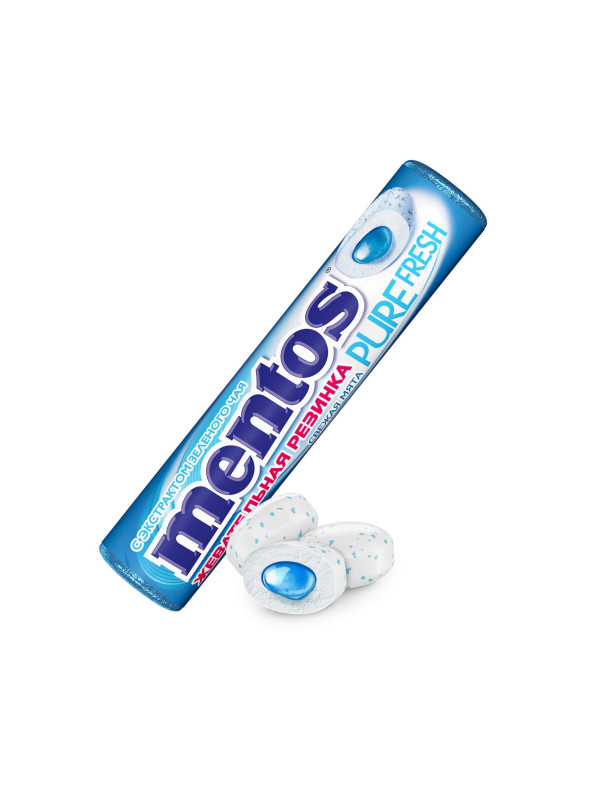 Жевательная Резинка "Mentos" PURE Fresh 15.5 гр.
