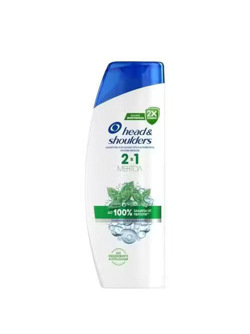 Шампунь и бальзам-ополаскиватель Head & Shoulders 2-в-1 "Ментол", 400 мл