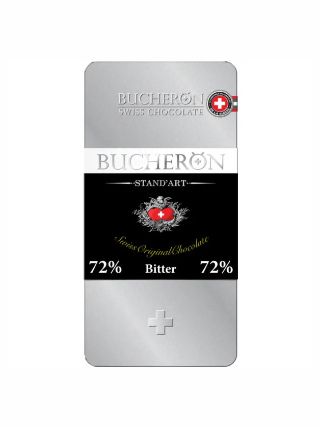 Горький шоколад «Bucheron Stand’Art Bitter 72%», 100 г