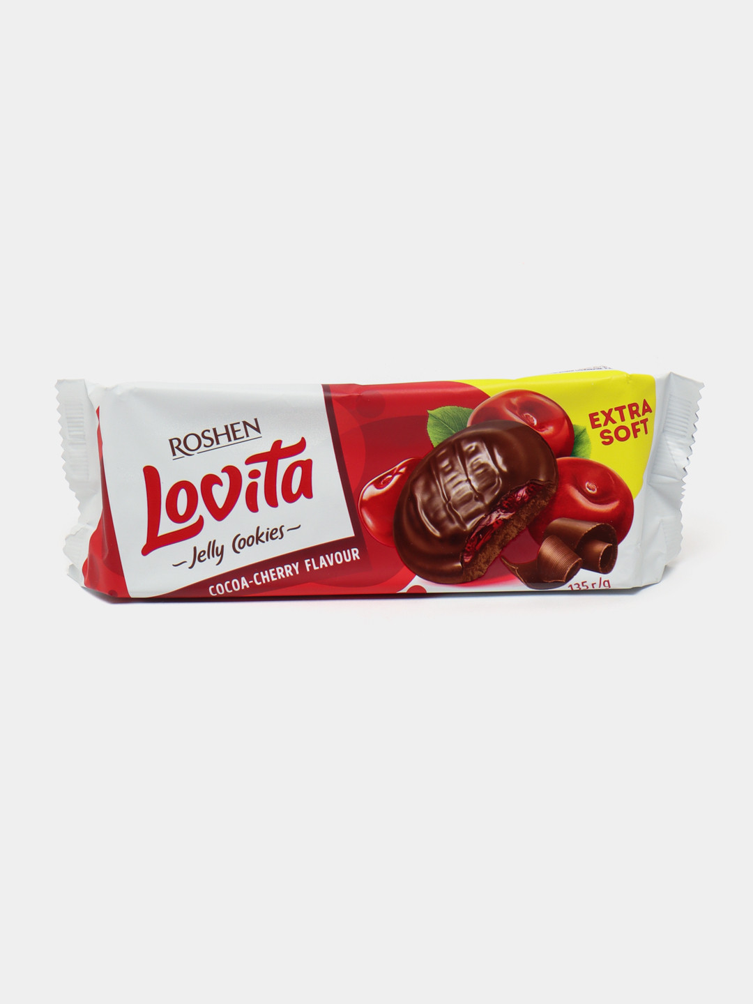 Печенье "Roshen" Lovita Cocoa Cherry 135гр