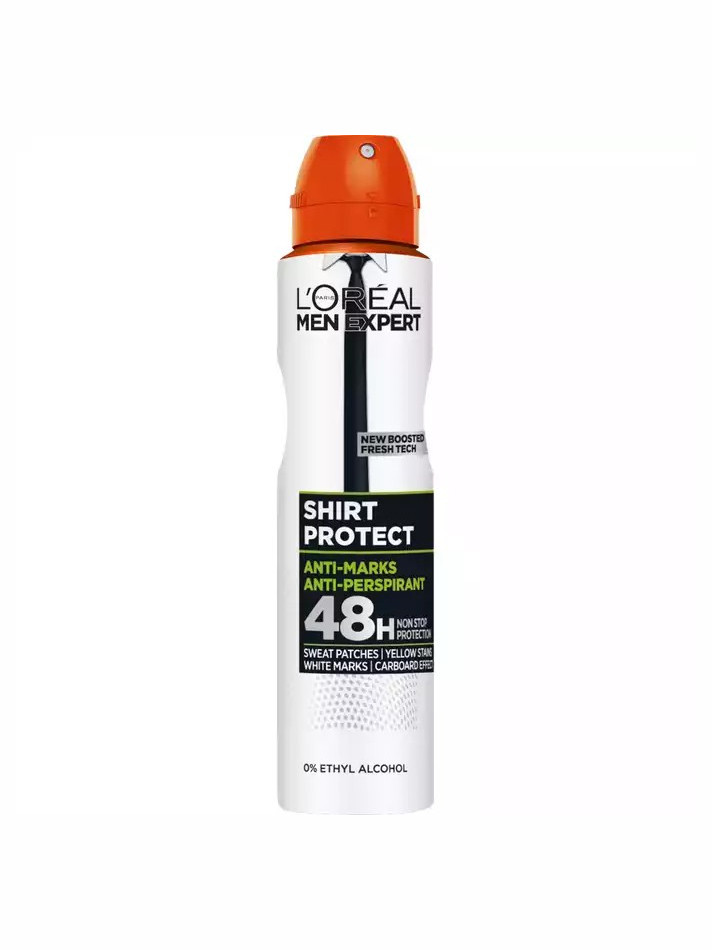 Антиперспирант-спрей "L’Oréal Men Expert Shirt Protect", 250 мл