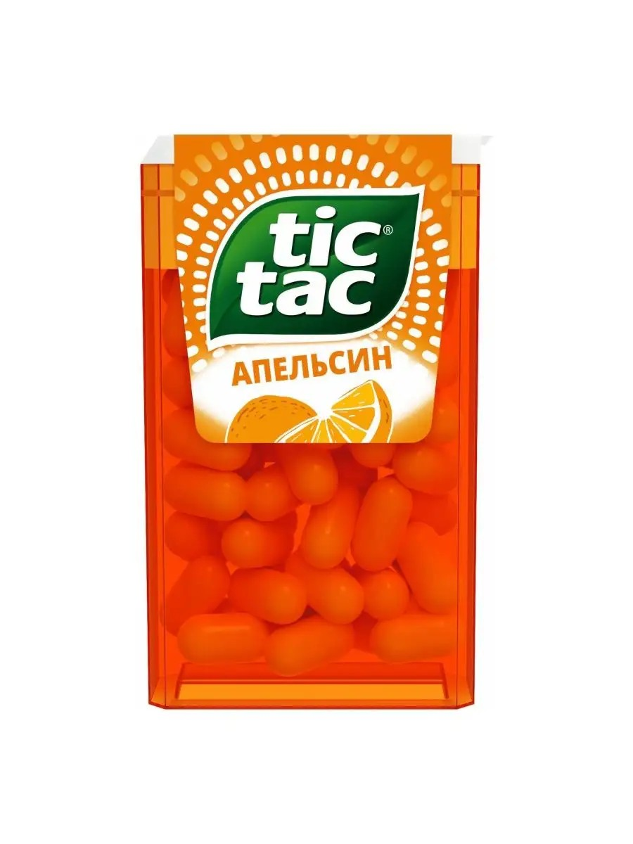 Драже "Тic tac" Апельсин, 16 гр.