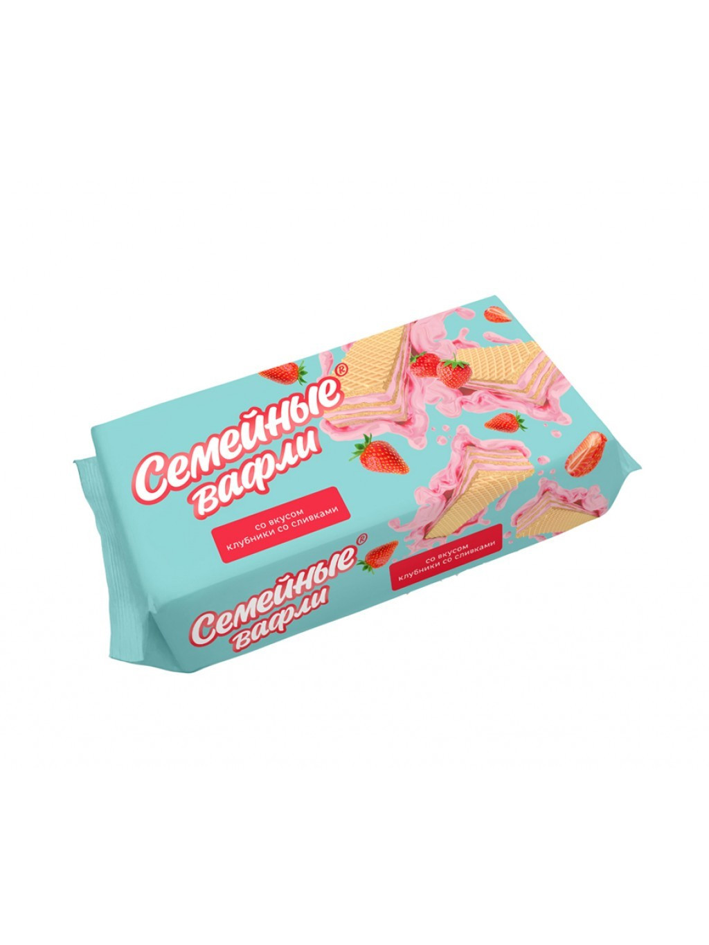 Вафли "Маколли" Клубника со сливками (270 гр)