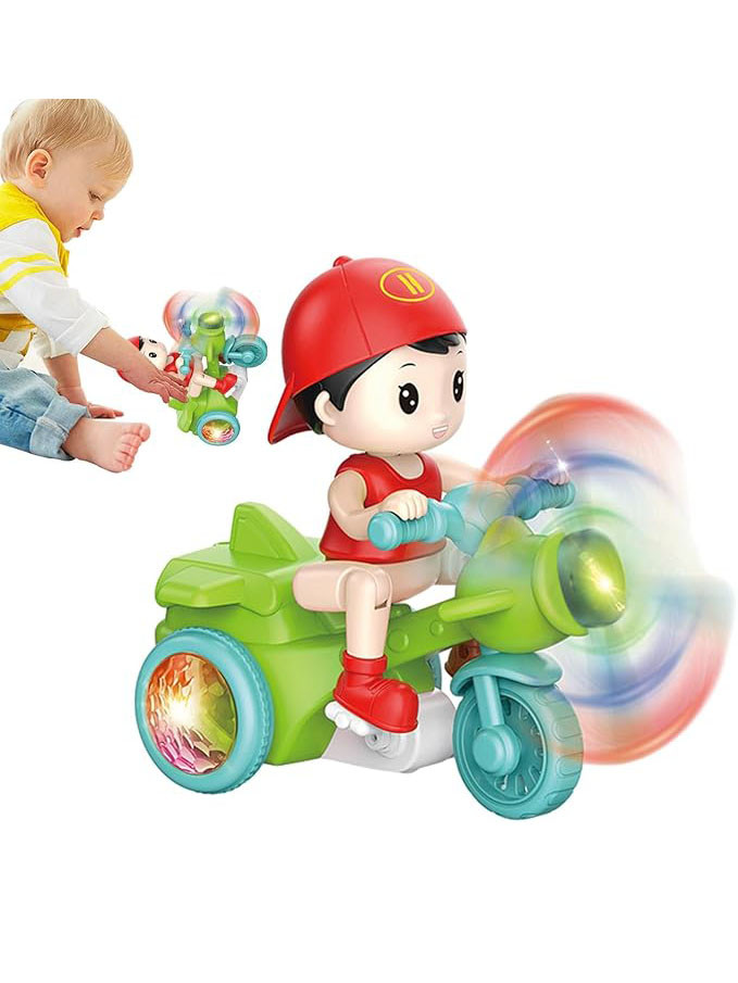 Музыкальная игрушка, мальчик на трехколесном велике - Cool tricycles