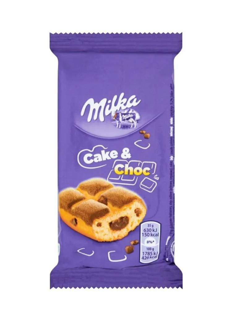 Бисквит Milka "Cake & choc", 35 г