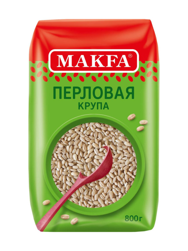Перловая крупа "Makfa", 800 гр