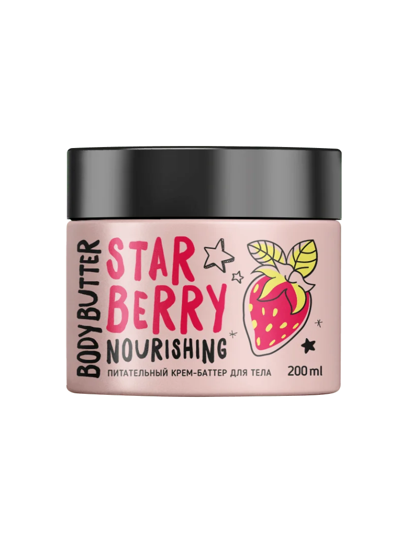 Крем-баттер для тела MonoLove strawberry 200мл