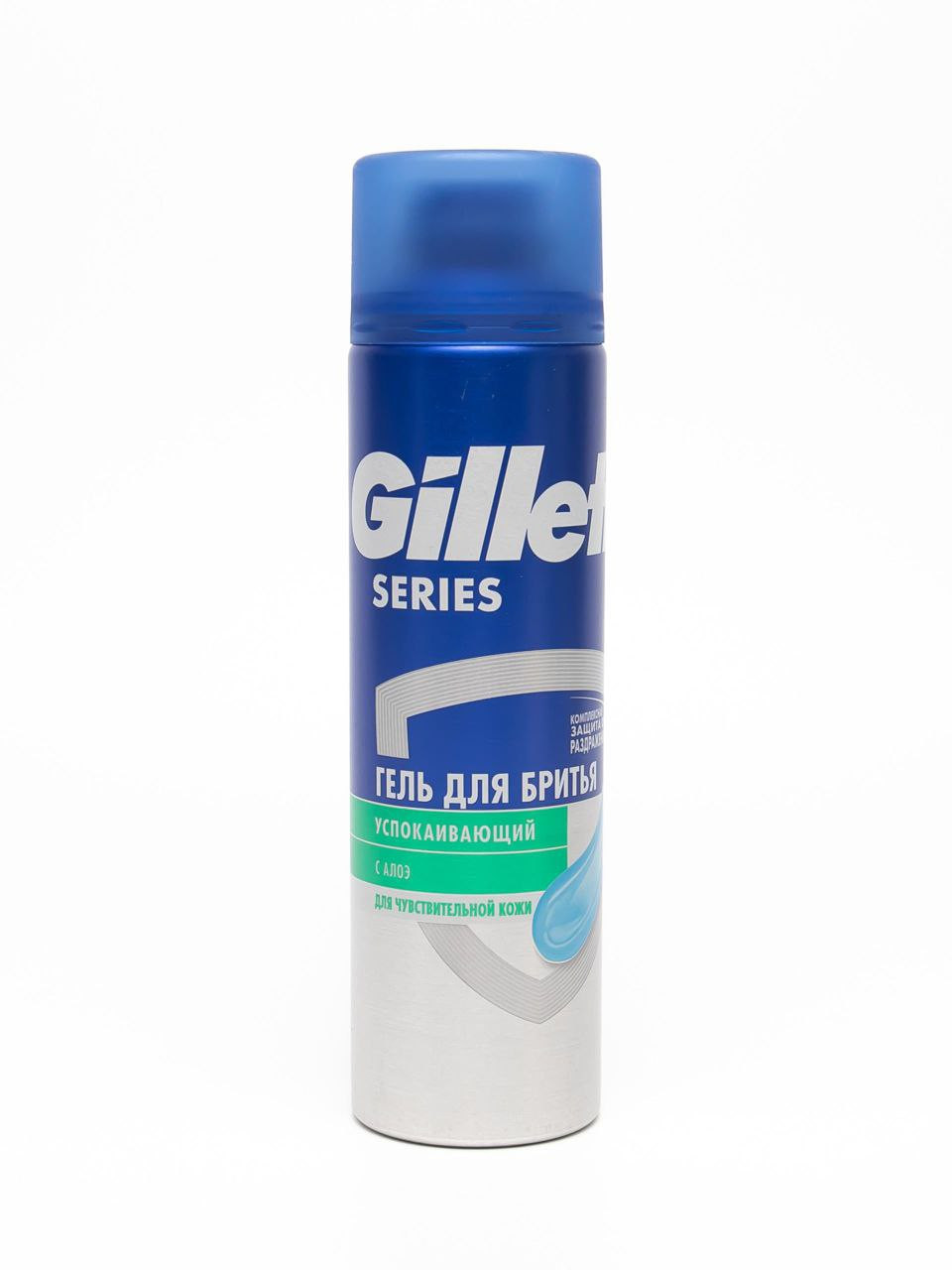 Гель для бритья Gillette Series "Успокаивающий" с алоэ, 200 мл