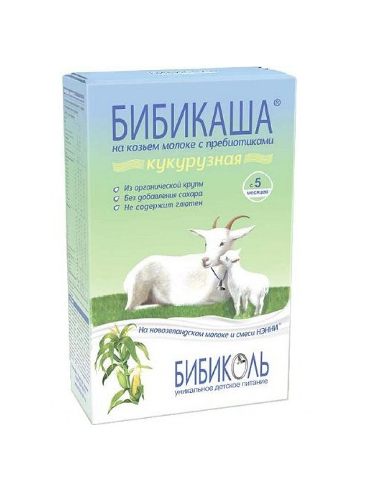 Кукурузная каша "Бибиколь", 200 гр