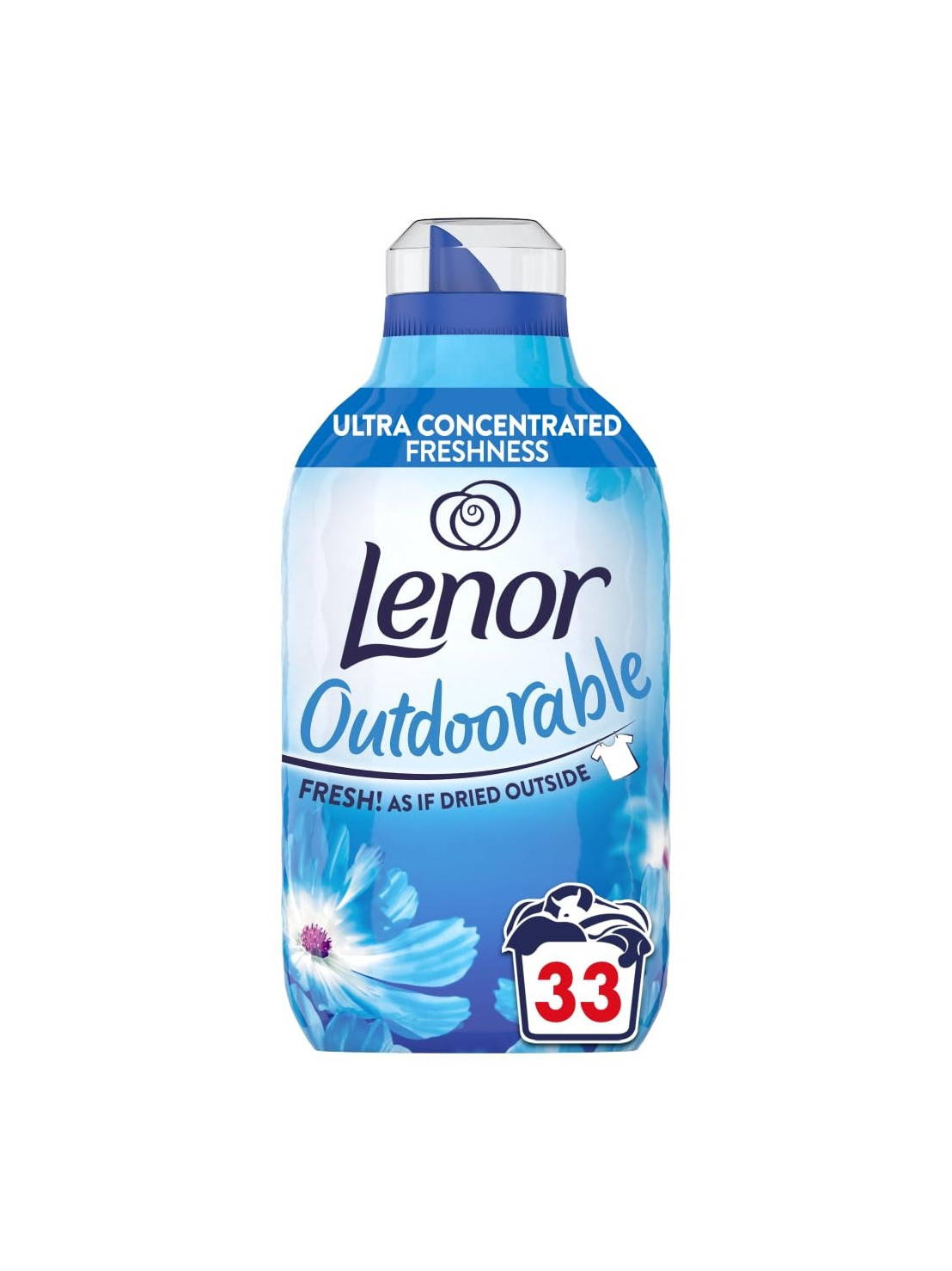 Кондиционер для белья "Lenor Outdoorable Fresh- Spring Awakening", 462 мл (33 стирки)