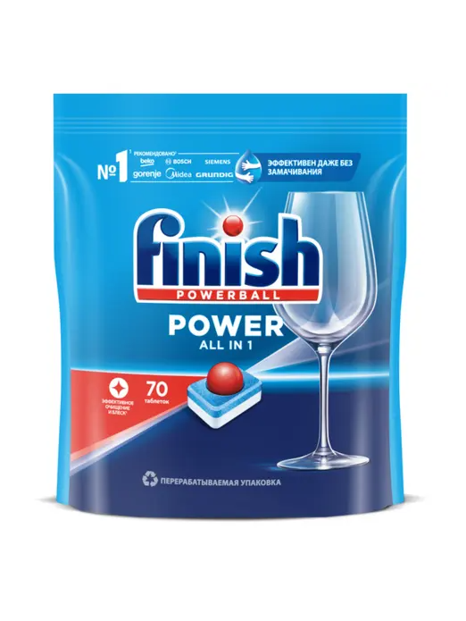 Средство "Finish" power all 70 таб. 1.183 гр.