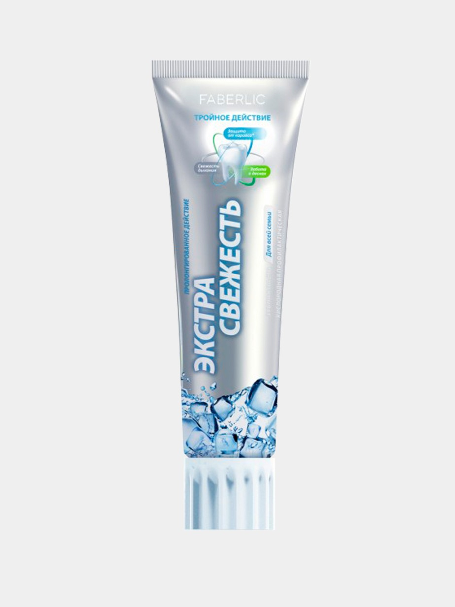 Кислородная профилактическая зубная паста, Faberlic, 75мл