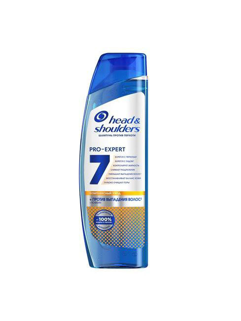 Шампунь Head & Shoulders Pro-Expert 7 в 1 "Против выпадения волос", 300 мл