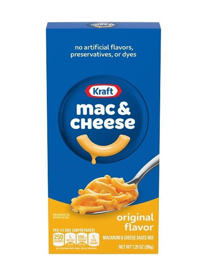 Макароны "Kraft" Mac & Cheese original 206 гр.