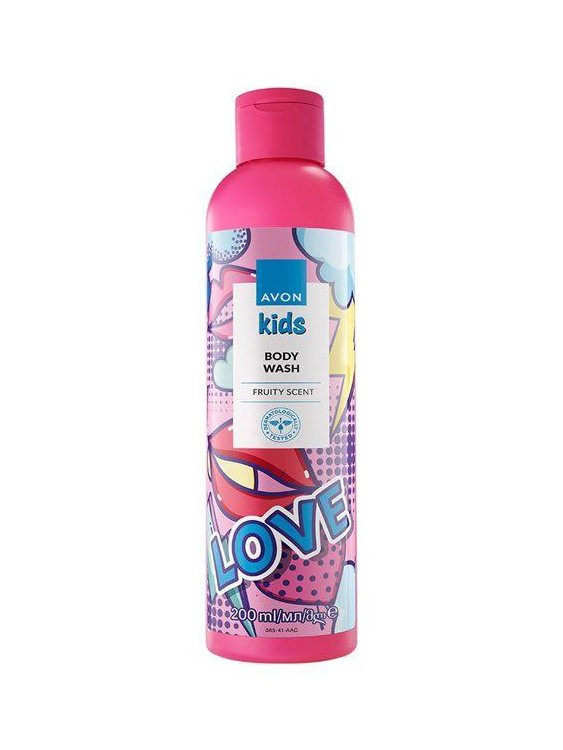 Детский гель для душа AVON Kids Body Wash Fruity Scent, 200 мл