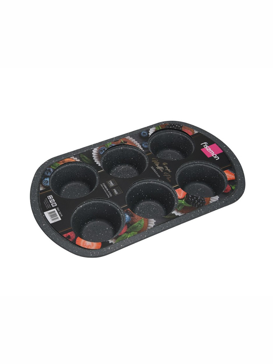 Форма для выпечки "Fissman-Muffin Pan" на 6 кексов
