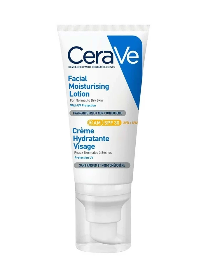 Лосьон для лица "Cera Ve" увлажняющий SPF30 52 мл