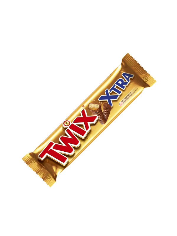 Батончик "Twix Xtra" тёмный шоколад 82 гр.