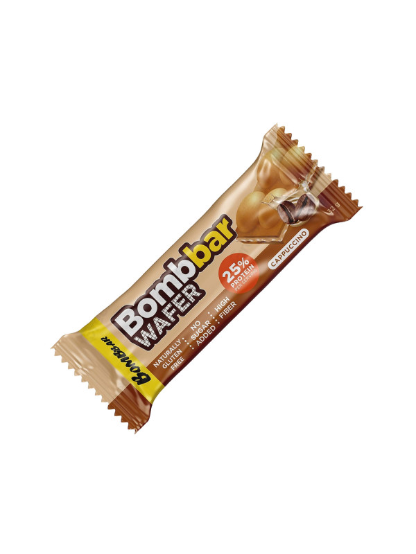 Батончик Protein "Bombbar wafer" Coppuccino 25% 32 гр