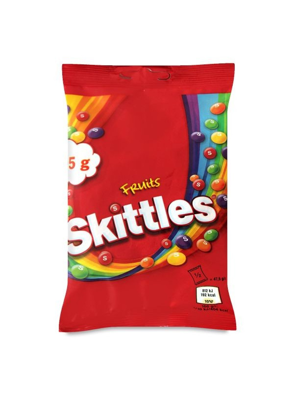 Драже "Skittles" Фруктовый, 95 гр